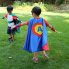 Boys Playing superhero, Imaginative Gift, Creative Capes