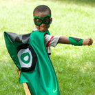 Kid's Initial Cape - Green - Creative Capes