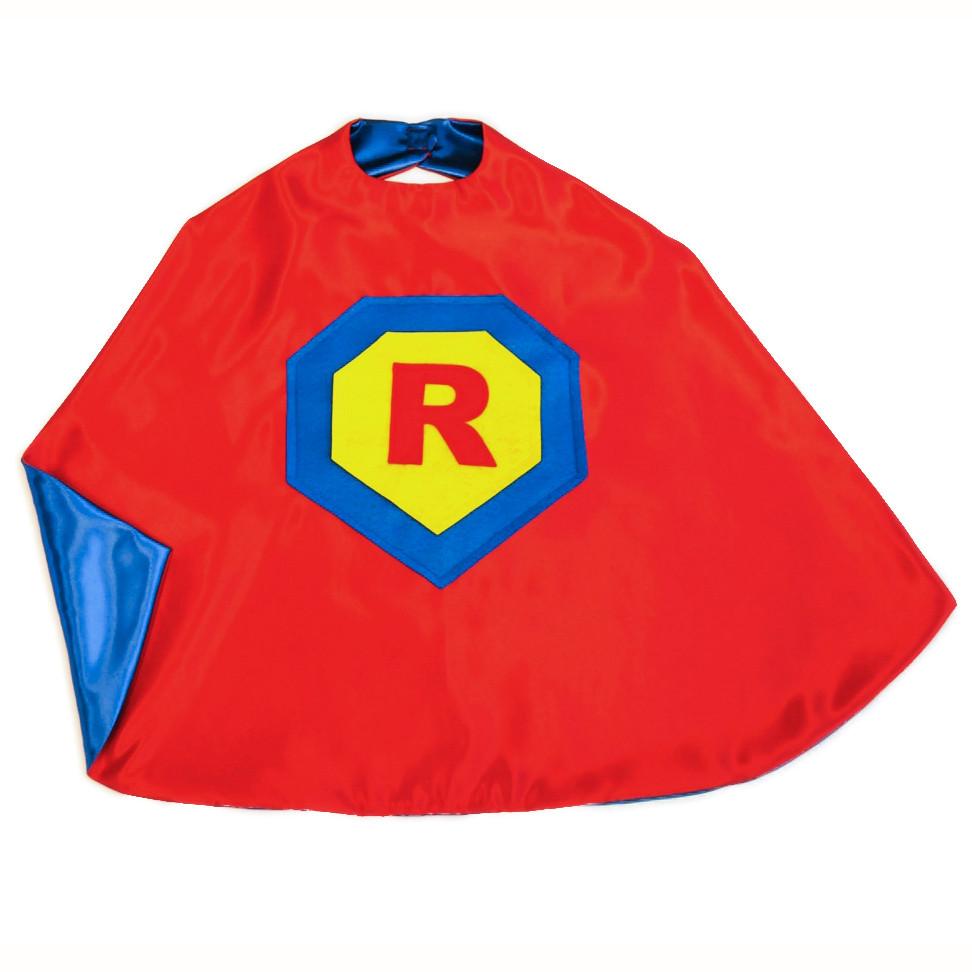 Kid's Initial Cape - Red - Creative Capes