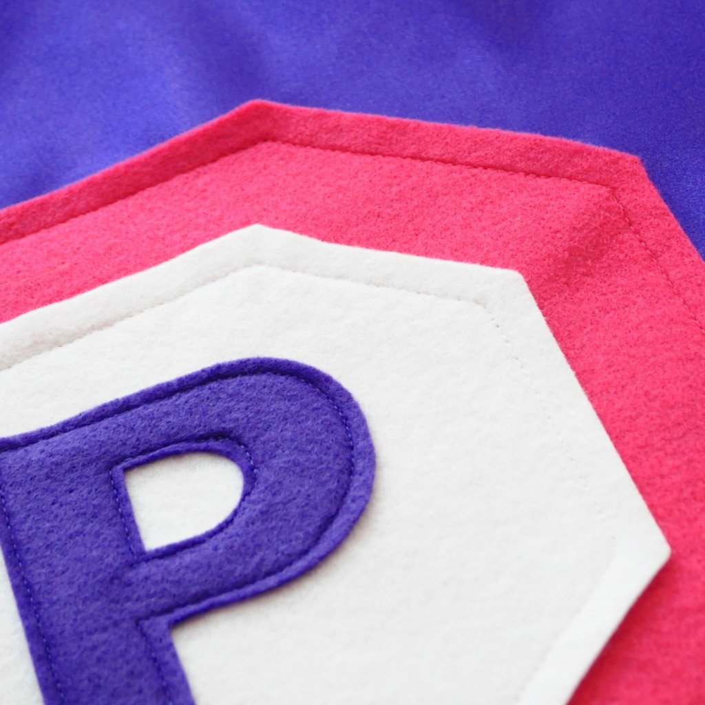 Kid's Initial Cape - Purple - Creative Capes