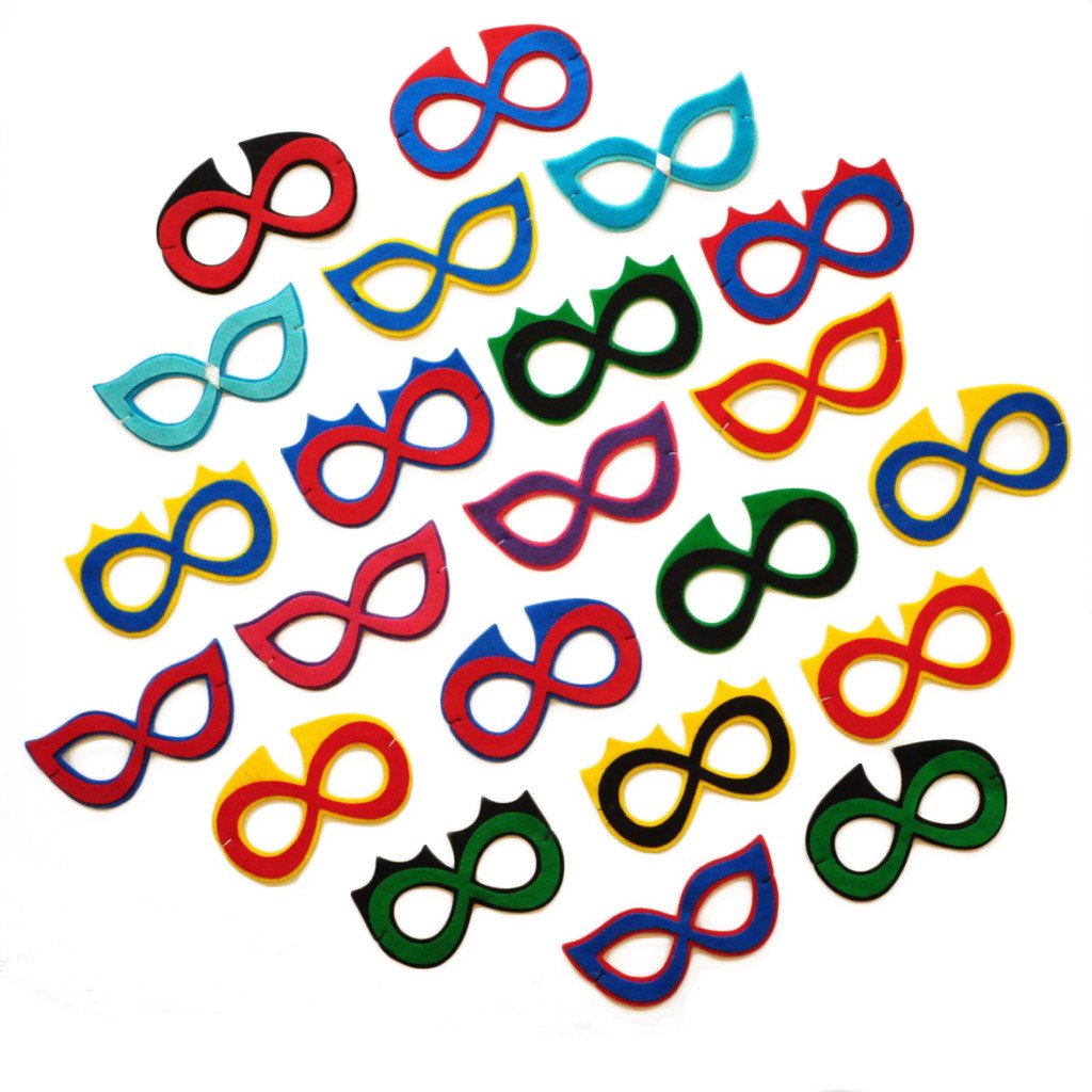 Mask Party Pack - Assorted Styles - Creative Capes