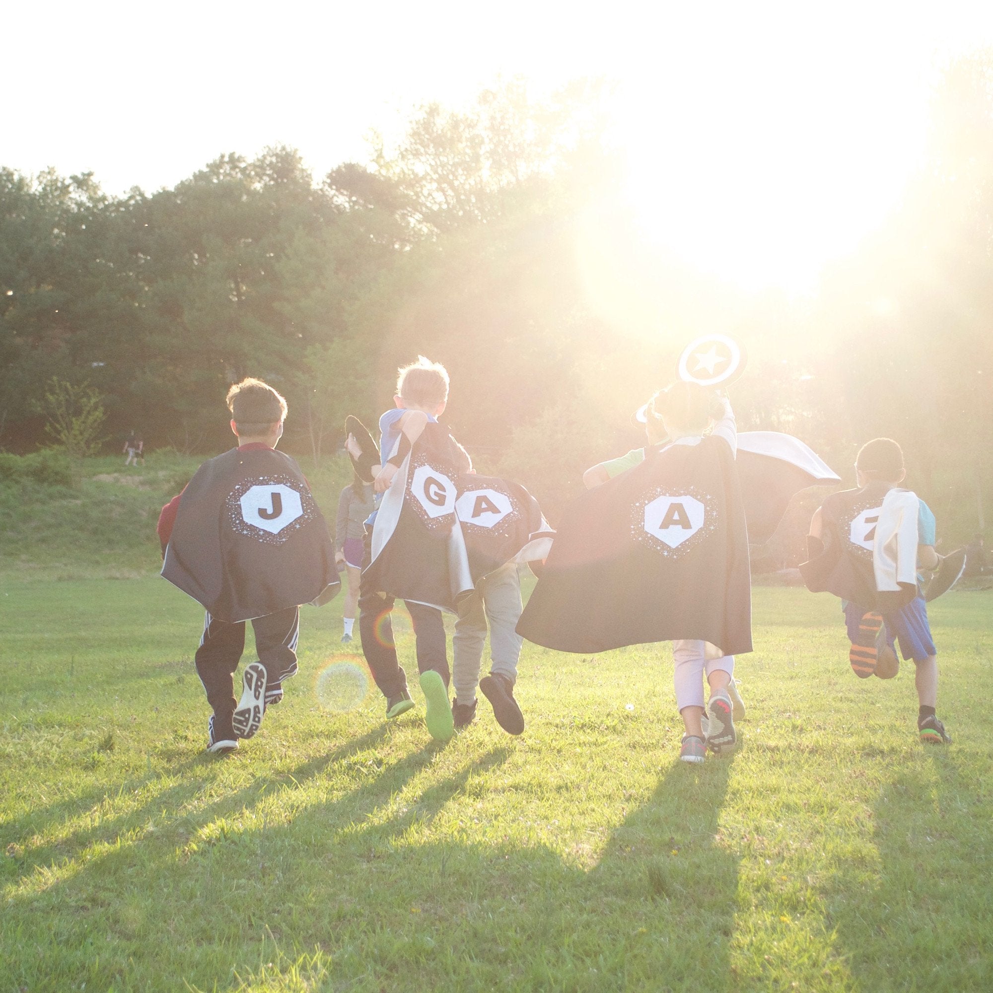 Kid's Initial Cape Special Edition- Galaxy - Creative Capes