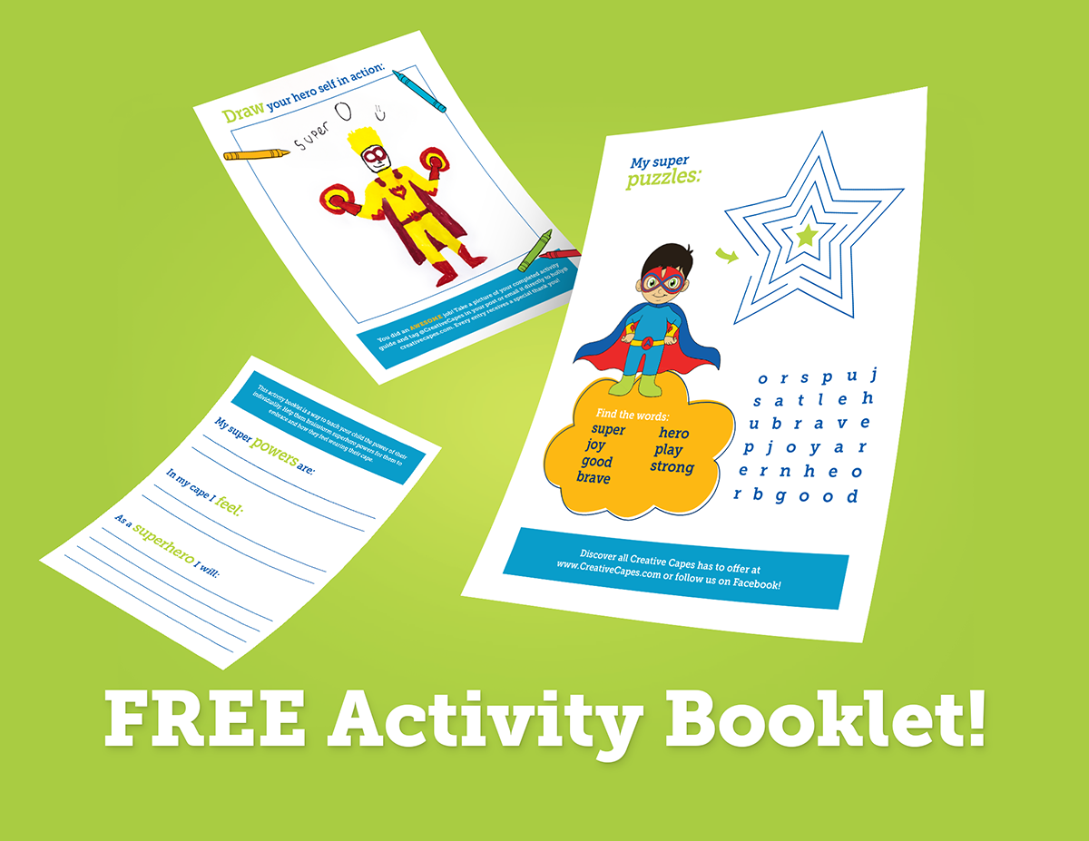 Free Superhero Activity Booklet