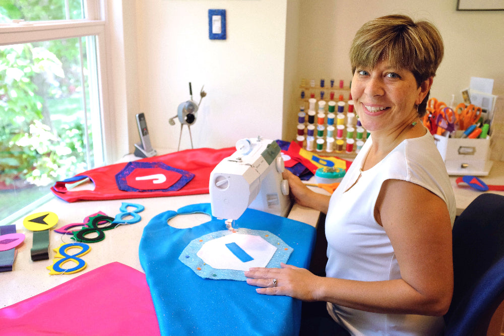 Holly Hagen, The Cape Lady of Creative Capes, handmade personalized capes for kids