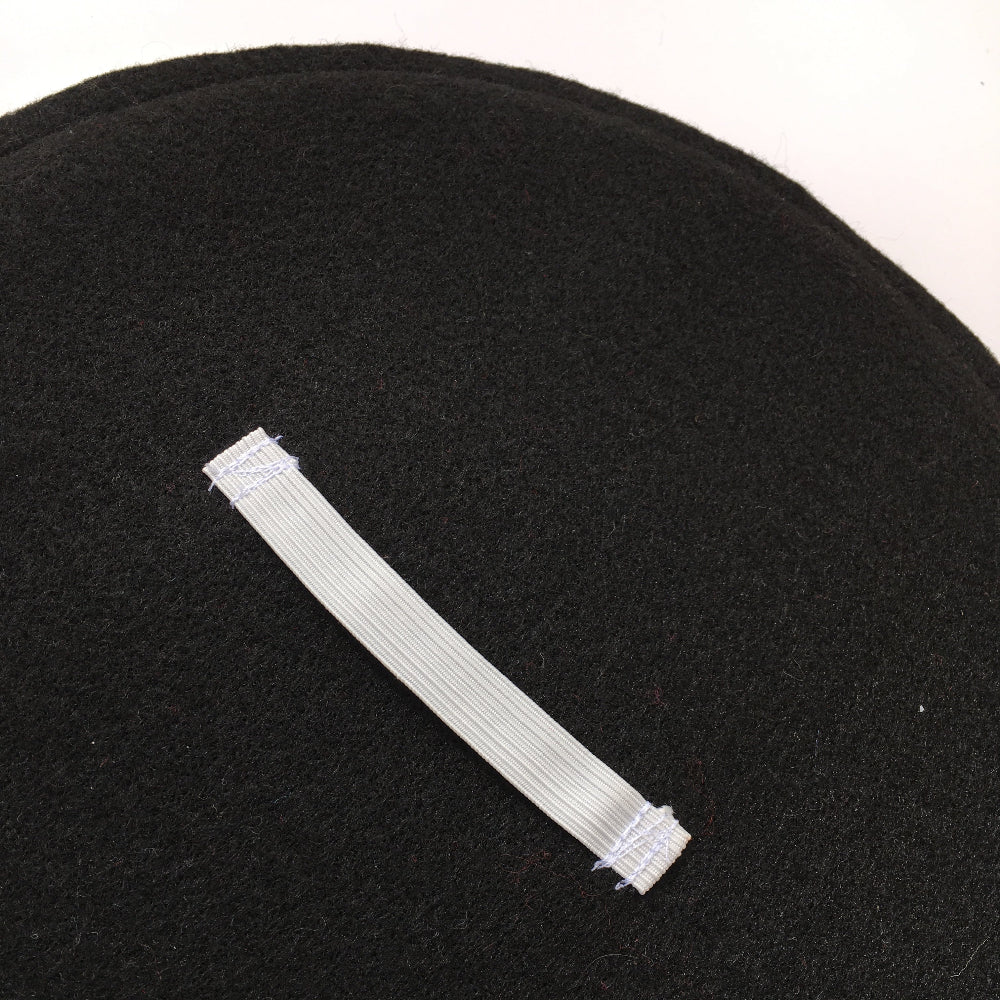 back view of Kids Superhero Felt Shield with elastic band for child to hold, soft and flexible, safe option for shield toy by Creative Capes