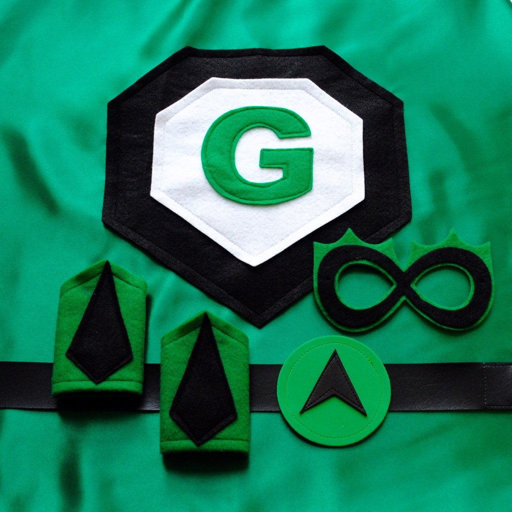 Super Set - Green - Creative Capes